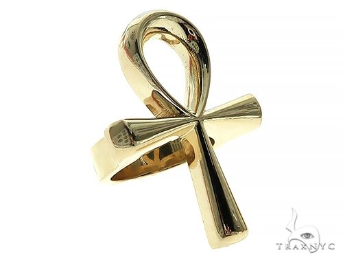 Custom Made Big Heavy Ankh Ring 65786 - Image 2