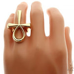 Custom Made Big Heavy Ankh Ring 65786 - Image 7