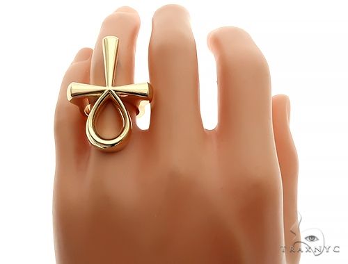 Custom Made Big Heavy Ankh Ring 65786 - Image 7