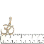 Custom Made Big OM Diamond Pendant 67465 - Image 5