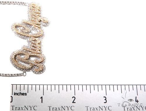 Custom Made BlacChyna Diamond Necklace 64217 - Image 8