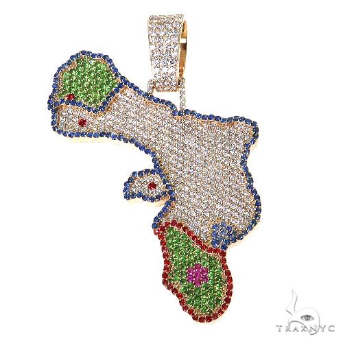 Custom Made Bonaire Island Pendant 68642 - Image 1