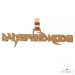 Custom Made 'Book Keeper' Logo Diamond Pendant 68716 - Image 4