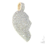 Custom Made Broken Heart Diamond Pendant 65655 - Image 7