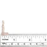 Custom Made Bubble Letter Diamond Pendant 67090 - Image 4