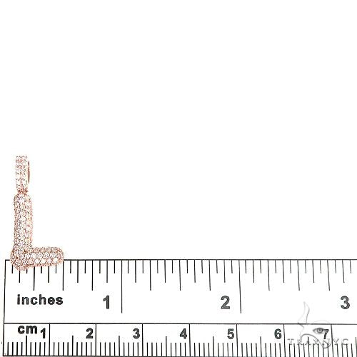 Custom Made Bubble Letter Diamond Pendant 67090 - Image 4