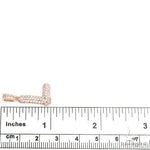 Custom Made Bubble Letter Diamond Pendant 67090 - Image 5