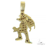 Custom Made Bugs Bunny Diamond Pendant 66386 - Image 3