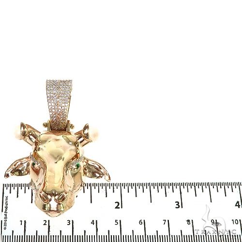 Custom Made Bull Pendant 67348 - Image 5