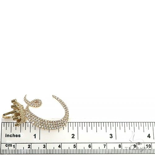 Custom Made 'C' Diamond Crown Pendant 66704 - Image 6