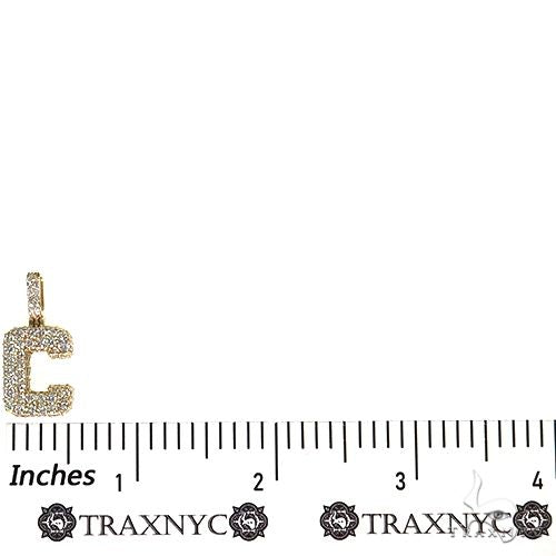 Custom Made 'C' Initial Pendant 69831 - Image 5