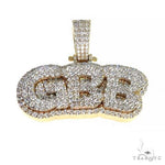 Custom Made 'CBB' Diamond Pendant 66705 - Image 1
