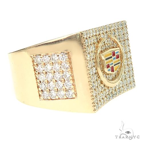 Custom Made Cadillac Diamond Ring 66777 - Image 3