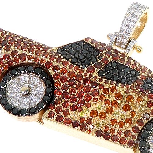 Custom Made Car Diamond Pendant 66825 - Image 3