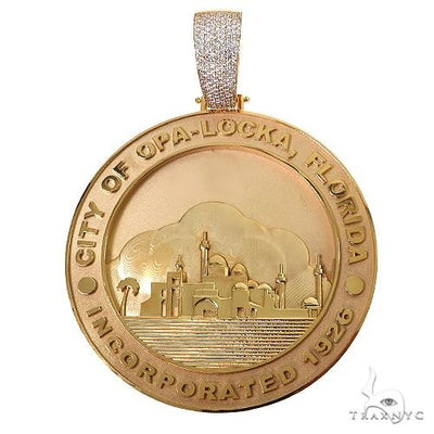 Custom Made City of Opa-Locka Florida Pendant 68715 - Image 1