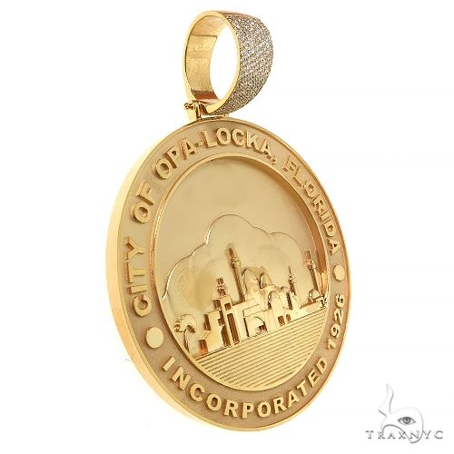 Custom Made City of Opa-Locka Florida Pendant 68715 - Image 2