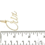 Custom Made 'Criz' Diamond Name Pendant 67243 - Image 6