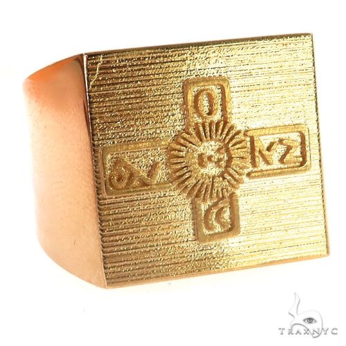 Custom Made Cross Ring 68067 - Image 1
