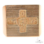 Custom Made Cross Ring 68067 - Image 2