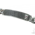 Custom Made Cuban ID Skull Bracelet 65790 - Image 2