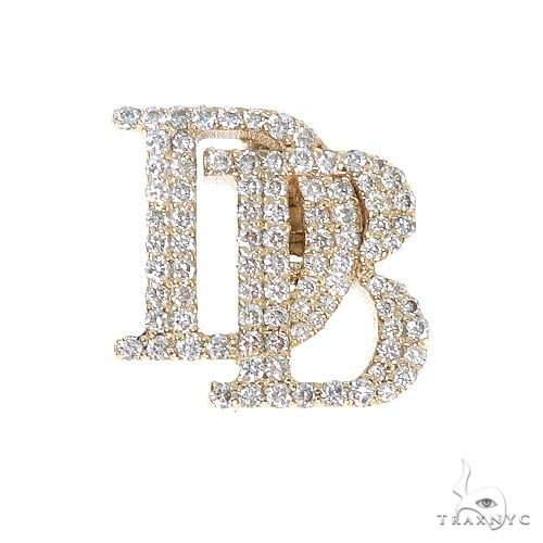 Custom Made 'DB' Diamond Pendant 67205 - Image 1
