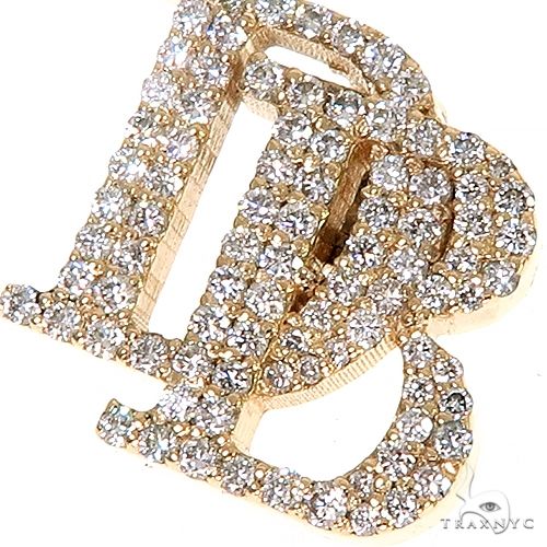 Custom Made 'DB' Diamond Pendant 67205 - Image 3