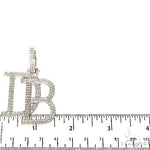 Custom Made 'DB' Diamond Pendant 67604 - Image 5