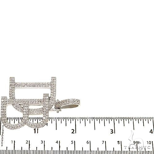 Custom Made 'DB' Diamond Pendant 67604 - Image 6