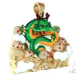 Custom Made DBZ Dragon Shenron w/ The 7 DragonBall Stars Pendant 66358 - Image 2