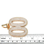 Custom Made Diamond '00' Pendant 67193 - Image 6