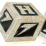 Custom Made Diamond 3 Blocks 730 Pendant 65784 - Image 6