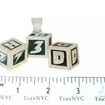 Custom Made Diamond 3 Blocks 730 Pendant 65784 - Image 8