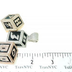 Custom Made Diamond 3 Blocks 730 Pendant 65784 - Image 9