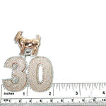 Custom Made Diamond '30' Pendant 67179 - Image 5