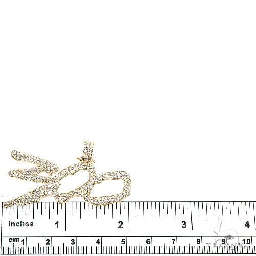 Custom Made Diamond '300' Pendant 66844 - Image 5