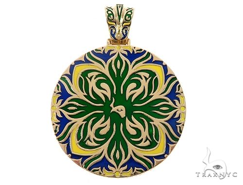 Custom Made Diamond Allah Islam Pendant 65486 - Image 3