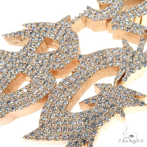 Custom Made Diamond 'BG92' Pendant 67883 - Image 3