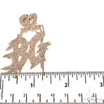 Custom Made Diamond 'BG92' Pendant 67883 - Image 5