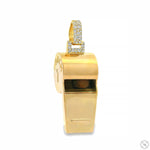 Custom Made Diamond Coach Whistle Pendant 70856 - Image 1