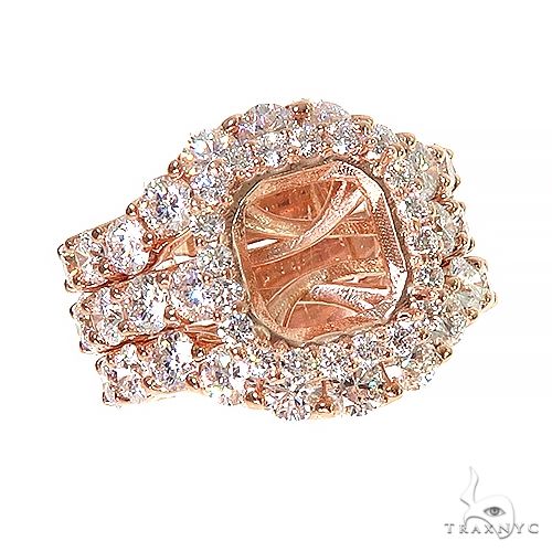 Custom Made Diamond Engagement Ring Set 67171 - Image 1