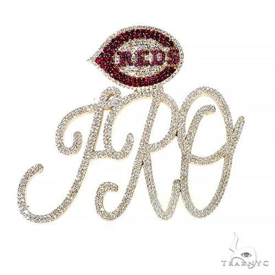 Custom Made Diamond 'FRO' Pendant 66971 - Image 1