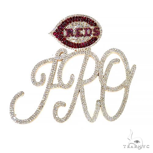 Custom Made Diamond 'FRO' Pendant 66971 - Image 1