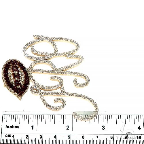 Custom Made Diamond 'FRO' Pendant 66971 - Image 6
