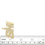 Custom Made Diamond Frame 'SHI' Name Pendant 66708 - Image 6