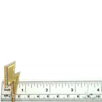 Custom Made Diamond Gold Plated Silver Lightning Pendant 66532 - Image 5