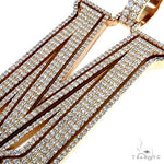 Custom Made Diamond Initial Pendant 67865 - Image 3