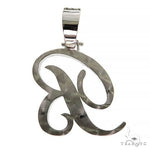 Custom Made Diamond Initial Pendant 67970 - Image 4