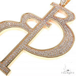 Custom Made Diamond Initial Pendant 68048 - Image 3
