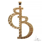 Custom Made Diamond Initial Pendant 68048 - Image 4