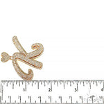 Custom Made Diamond Initial Pendant 68188 - Image 7